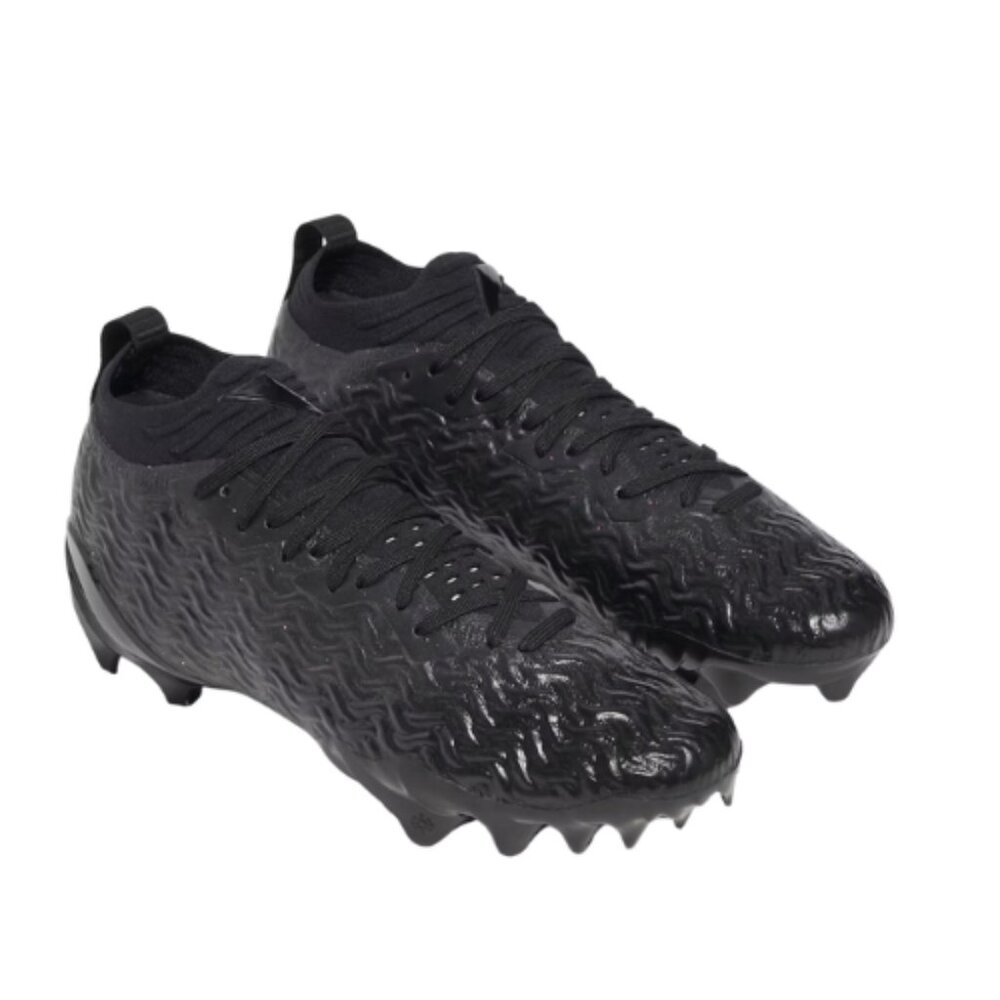 Men's Under Armour Spotlight Pro Black Football Cleats Molded 3028200